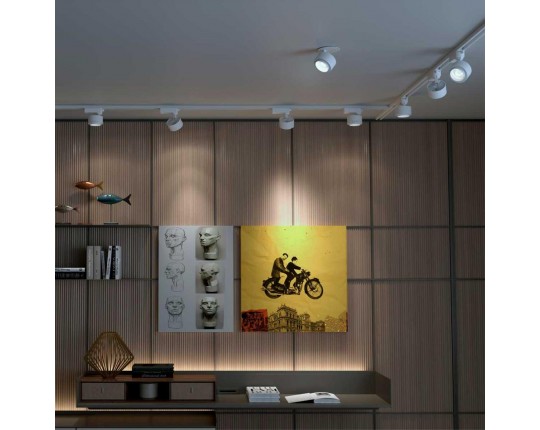 Трековый однофазный светодиодный светильник Novotech Port Eddy 358943