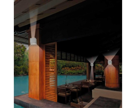 Уличный настенный светодиодный светильник Novotech Street Calle 357518