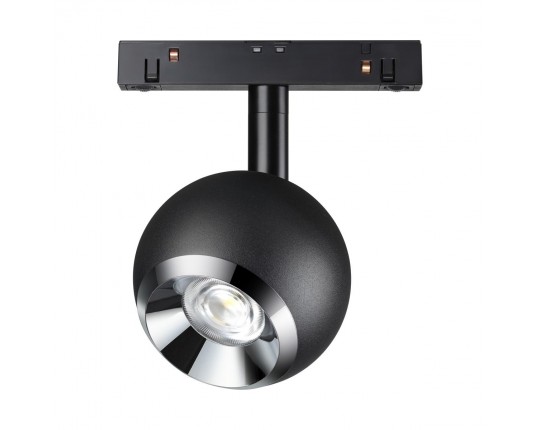 Трековый низковольтный светодиодный светильник Novotech Shino Flum 358393