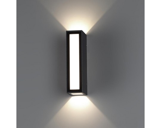 Уличный настенный светодиодный светильник Novotech Street Strait 359194