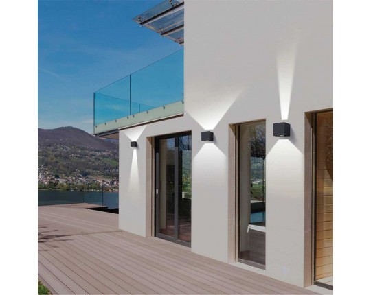 Уличный настенный светодиодный светильник Novotech Street Kaimas 358004