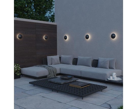 Уличный настенный светодиодный светильник Novotech Street Fung 359301