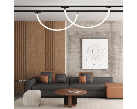 Адаптер для однофазного двухжильного трека Novotech Konst Ramo 359135