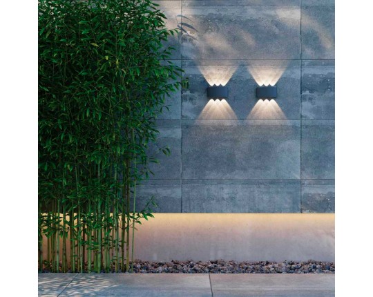 Уличный настенный светодиодный светильник Novotech Street Calle 358460