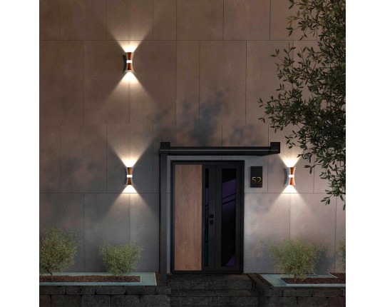 Уличный настенный светодиодный светильник Novotech Street Calle 358937