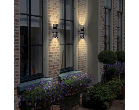 Уличный настенный светодиодный светильник Novotech Street Galeati 358114