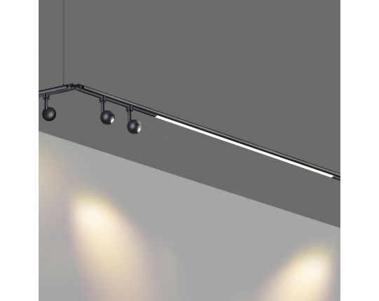 Трековый светодиодный светильник Novotech Konst Glat 359371