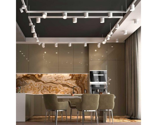 Трековый трехфазный светодиодный светильник Novotech Port Groda 358780