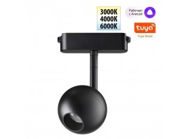 Трековый смарт-светильник Novotech для низковольтного шинопровода с двумя режимами работы IP20 LED 12W 24V 3000-6000K EASY 359471