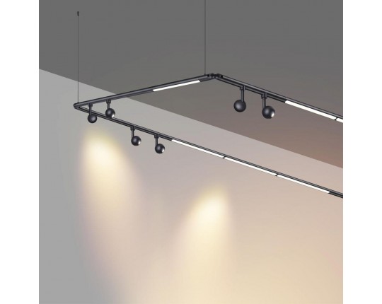 Трековый светодиодный светильник Novotech Konst Glat 359369
