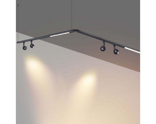 Трековый светодиодный светильник Novotech Konst Glat 359376