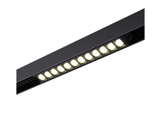 Трековый низковольтный светодиодный светильник Novotech Shino Flum 358418