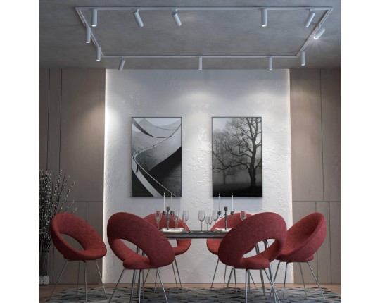 Трековый однофазный светодиодный светильник Novotech Port Nail 359028