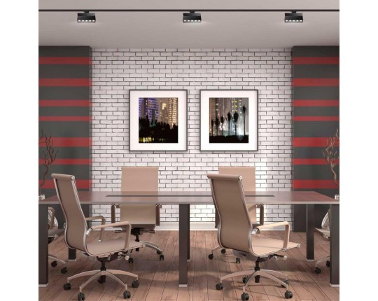 Трековый однофазный светодиодный светильник Novotech Port Eos 358324