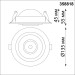 Встраиваемый светодиодный светильник Novotech Gesso 358818