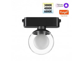 Трековый смарт-светильник Novotech для низковольтного шинопровода с двумя режимами работы IP20 LED 6W 24V 3000-6000K EASY 359474