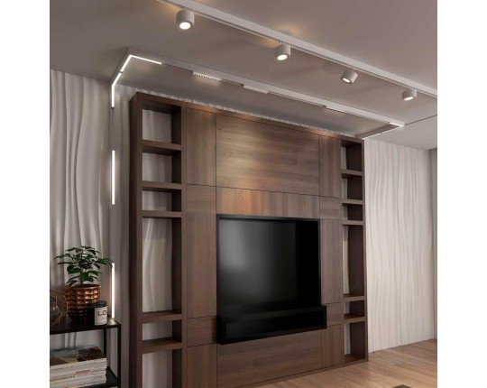 Трековый светодиодный светильник для низковольтного шинопровода Novotech Shino Flum 358912