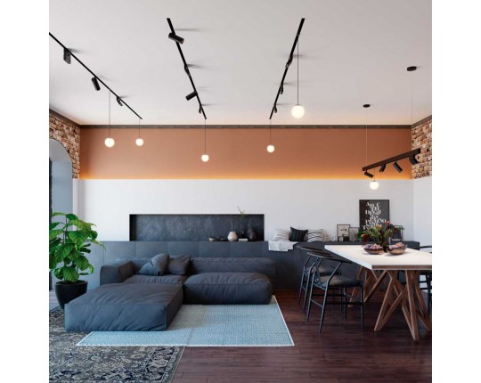 Трековый низковольтный светодиодный светильник Novotech Shino Flum 358465