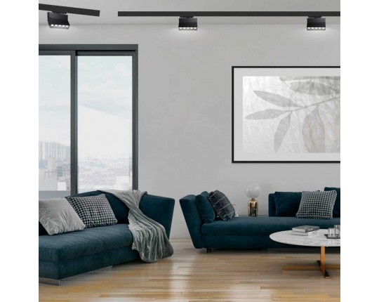 Трековый трехфазный светодиодный светильник Novotech Port Eos 358326