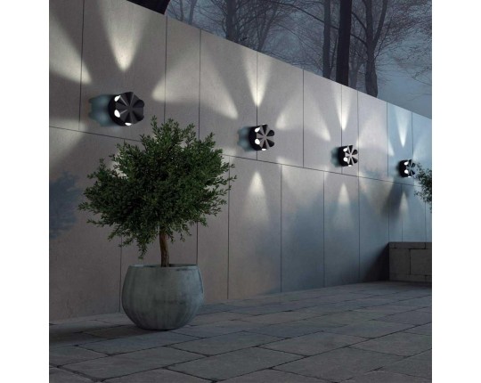 Уличный настенный светодиодный светильник Novotech Street Calle 358941