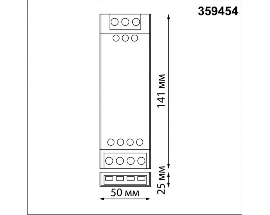Драйвер Novotech IP20 100W 24V EASY 359454
