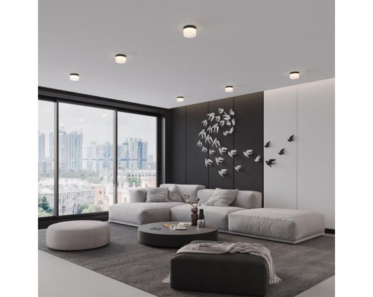 Потолочный светодиодный светильник Novotech Over Aura 359445