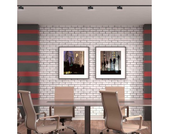 Трековый однофазный светодиодный светильник Novotech Port Eos 358325