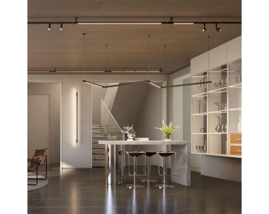 Трековый светодиодный светильник Novotech Konst Glat 359365