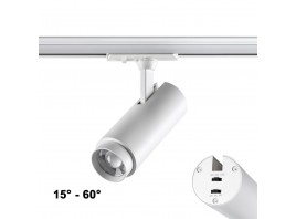 Трековый однофазный светодиодный светильник Novotech Port Nail 359026