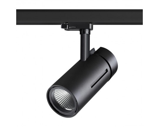 Трековый трехфазный светодиодный светильник Novotech Port Dep 358595