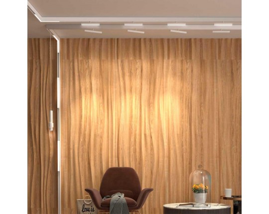 Трековый однофазный светодиодный светильник Novotech Shino Flum 358605