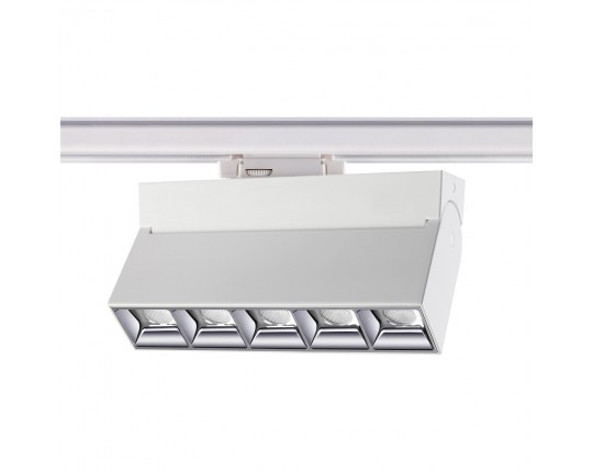 Трековый трехфазный светодиодный светильник Novotech Port Eos 358667