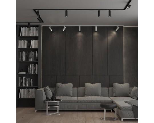 Трековый трехфазный светодиодный светильник Novotech Port Nail 359030