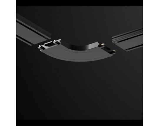 Соединитель L-образный скругленный с токопроводом для низковольтного шинопровода Novotech Shino Smal 135207