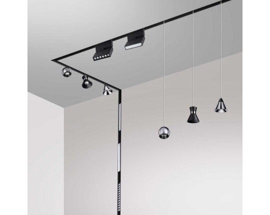 Трековый низковольтный светодиодный светильник Novotech Shino Flum 358425