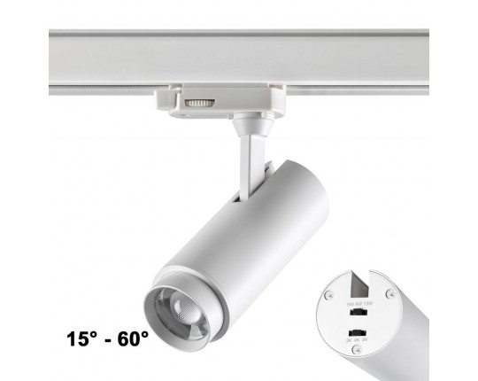 Трековый трехфазный светодиодный светильник Novotech Port Nail 359030