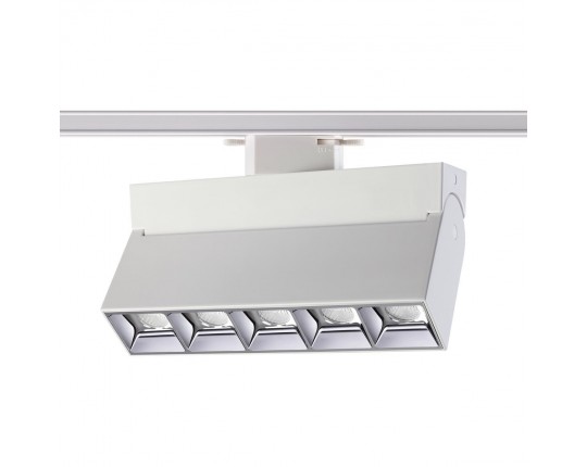 Трековый однофазный светодиодный светильник Novotech Port Eos 358665