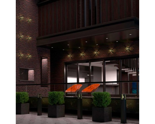 Уличный настенный светильник Novotech Street Visio 370958