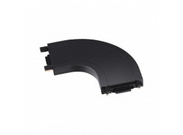 Соединитель L-образный скругленный с токопроводом для низковольтного шинопровода Novotech Shino Smal 135207