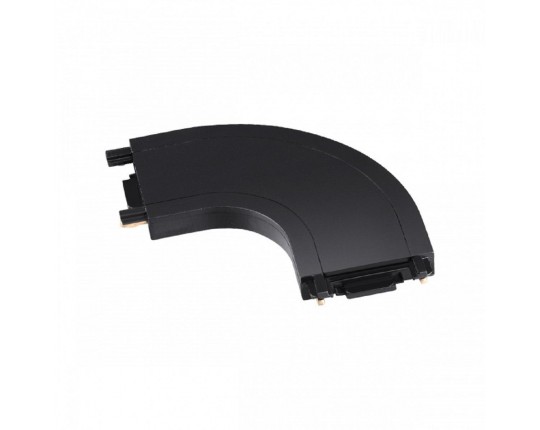 Соединитель L-образный скругленный с токопроводом для низковольтного шинопровода Novotech Shino Smal 135207