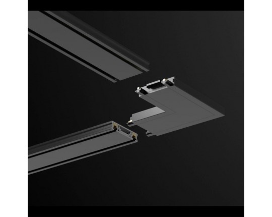 Соединитель L-образный с токопроводом для низковольтного шинопровода Novotech Shino Smal 135205