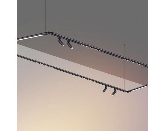 Трековый светодиодный светильник Novotech Konst Glat 359366