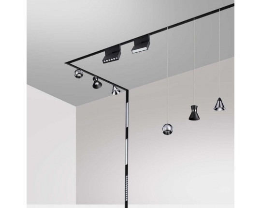 Трековый низковольтный светодиодный светильник Novotech Shino Flum 358466