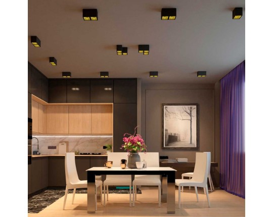 Потолочный светодиодный светильник Novotech Over Recte 358487