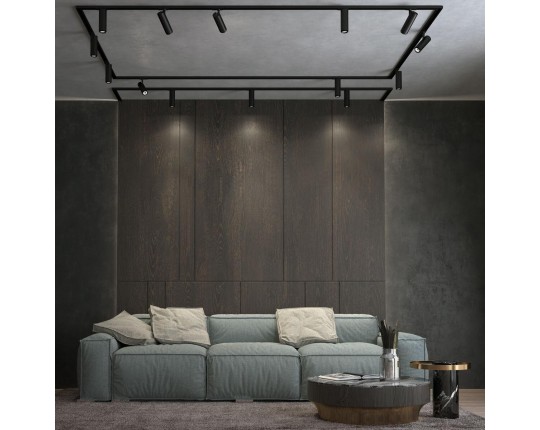 Трековый однофазный светодиодный светильник Novotech Port Nail 359029