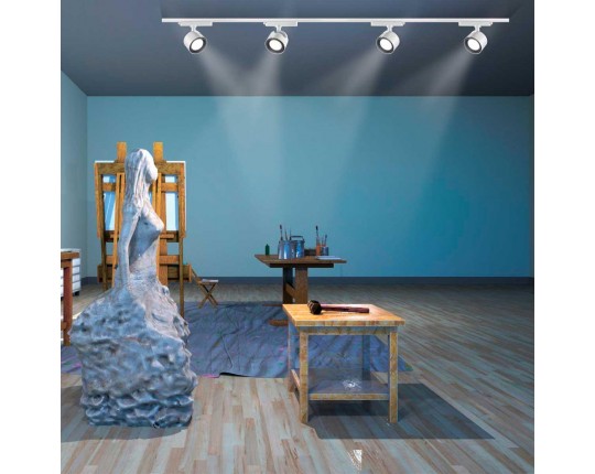 Трековый однофазный светодиодный светильник Novotech Port Pirum 358432