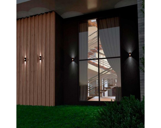 Уличный настенный светодиодный светильник Novotech Street Calle 358936