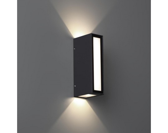 Уличный настенный светодиодный светильник Novotech Street Strait 359194