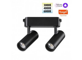 Трековый смарт-светильник Novotech для низковольтного шинопровода с двумя режимами работы IP20 LED 12W 24V 3000-6000K EASY 359469