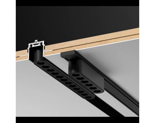 Шинопровод встраиваемый низковольтный Novotech Shino Smal 2 м 135200